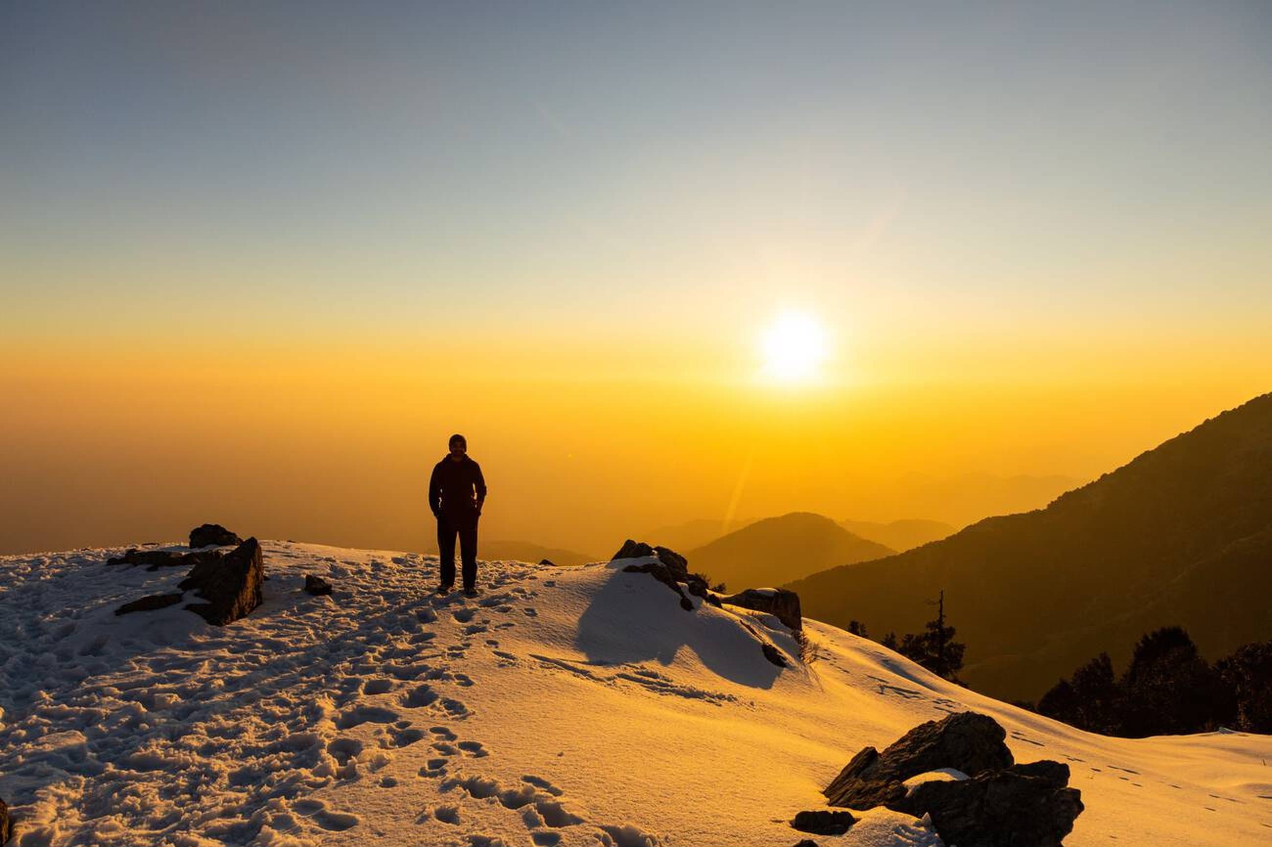 Alpine meadows with Himalayan backdrop