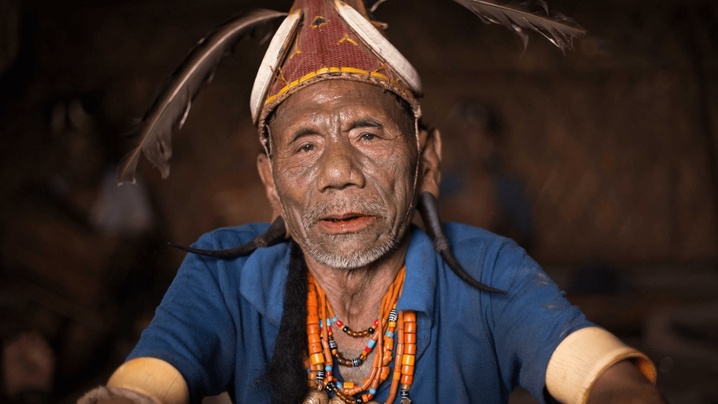 Konyak Tribe in Longwa Village