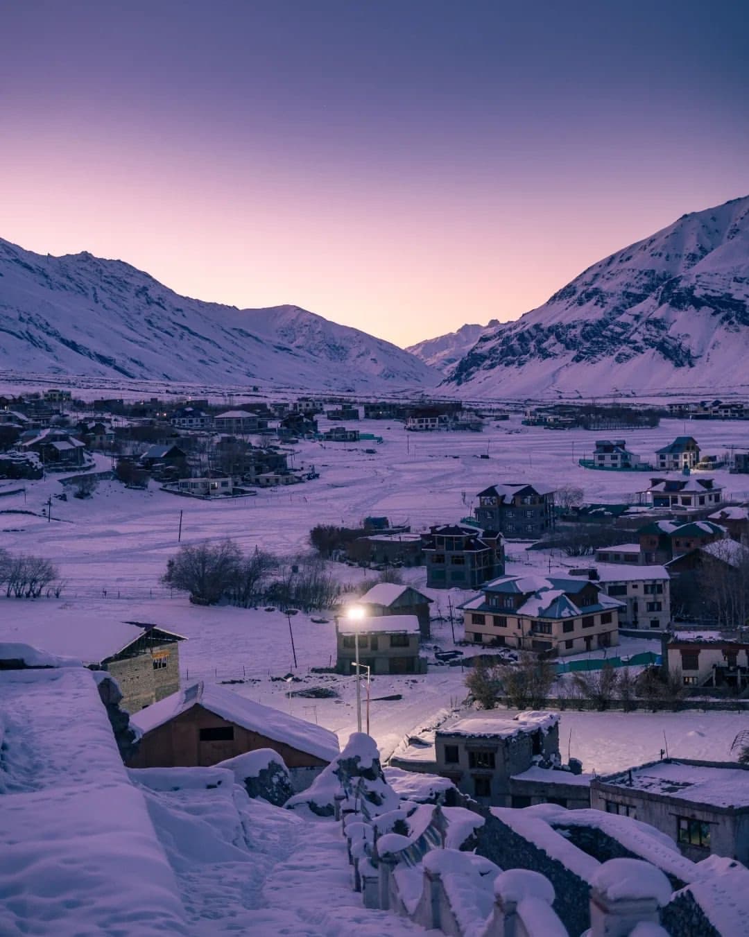 Alpine meadows with Himalayan backdrop