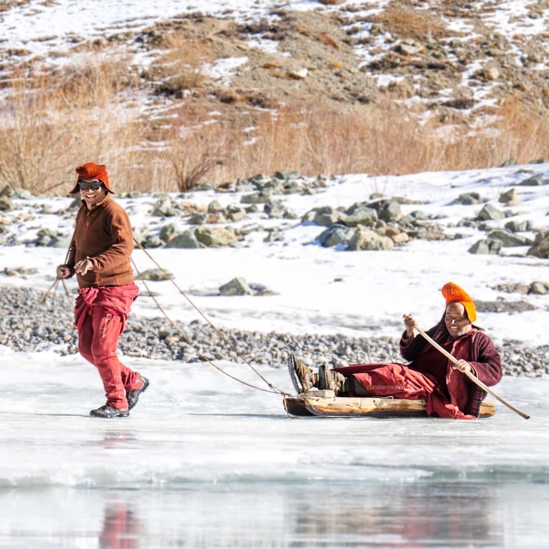 Alpine meadows with Himalayan backdrop