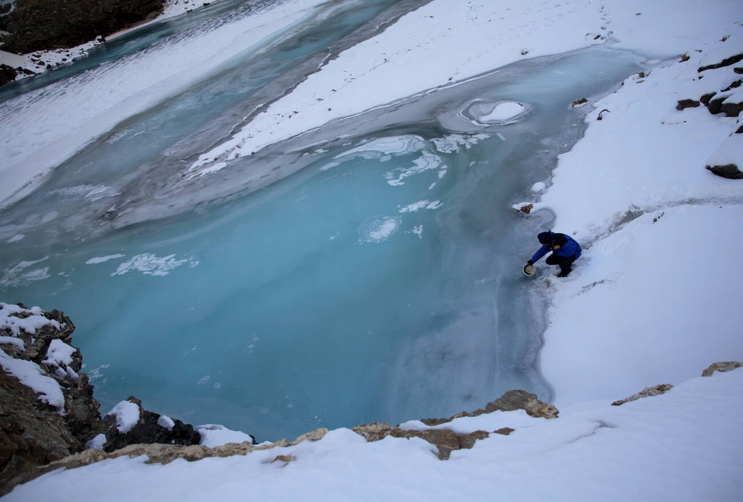 Alpine meadows with Himalayan backdrop