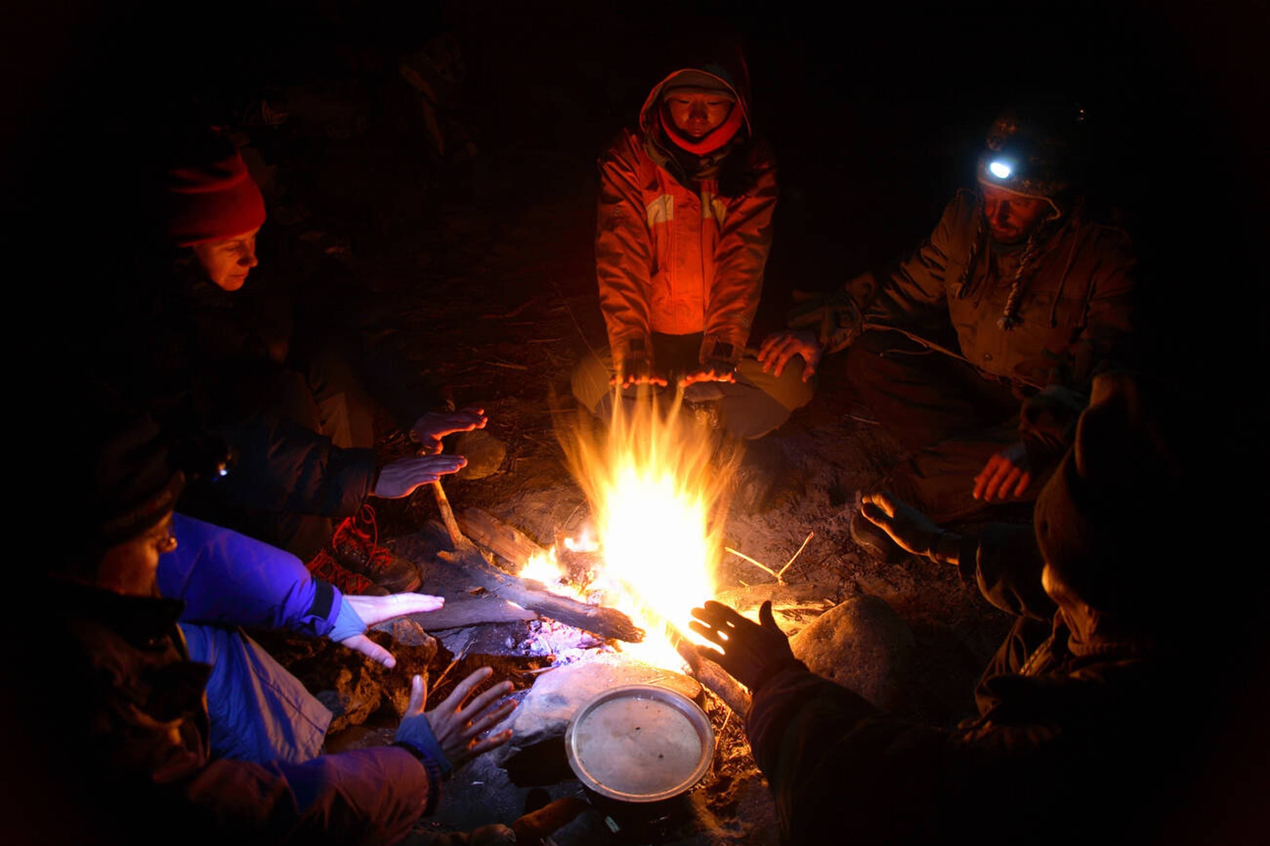 Alpine meadows with Himalayan backdrop