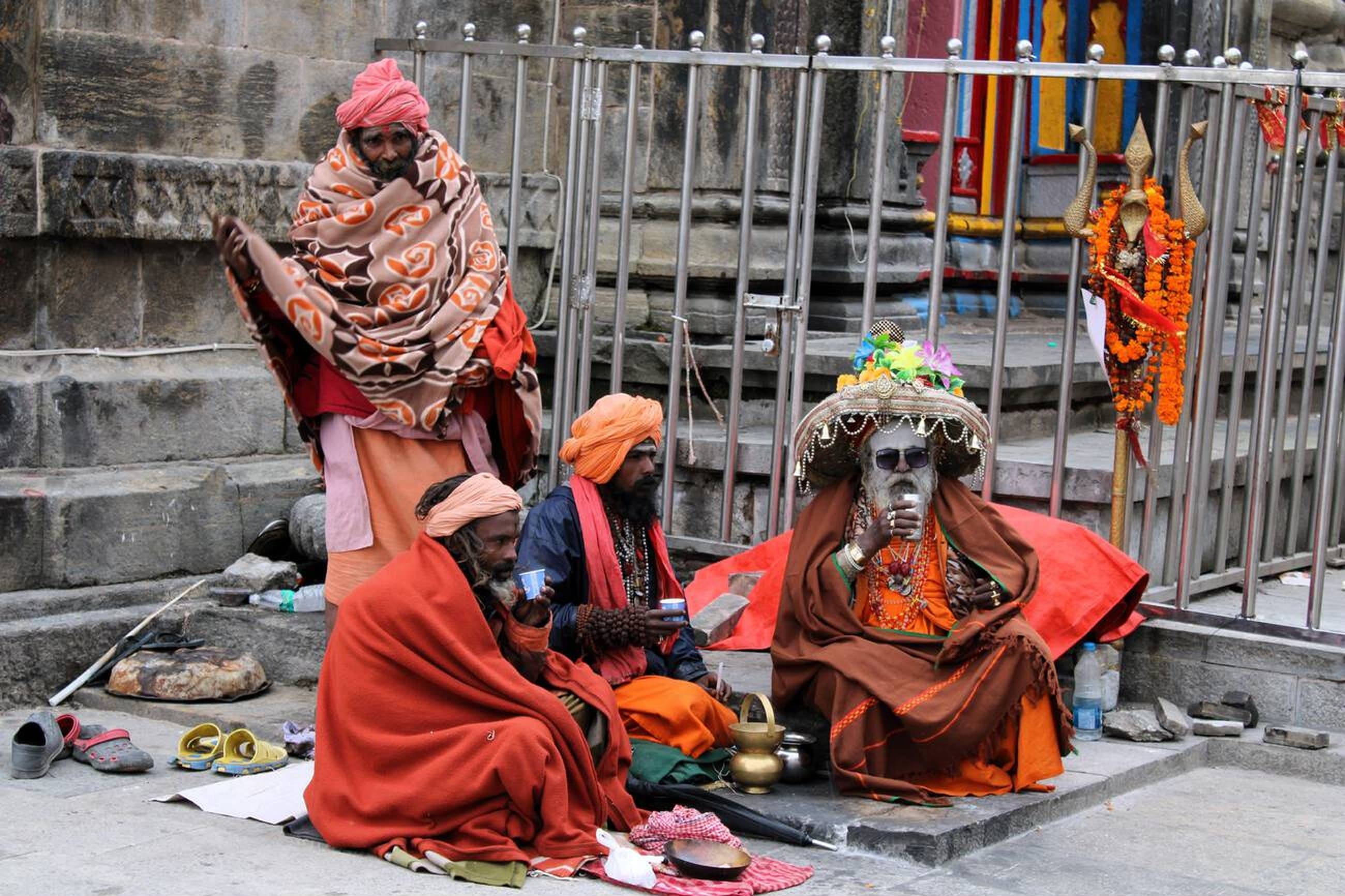 Konyak Headman with Tattoos