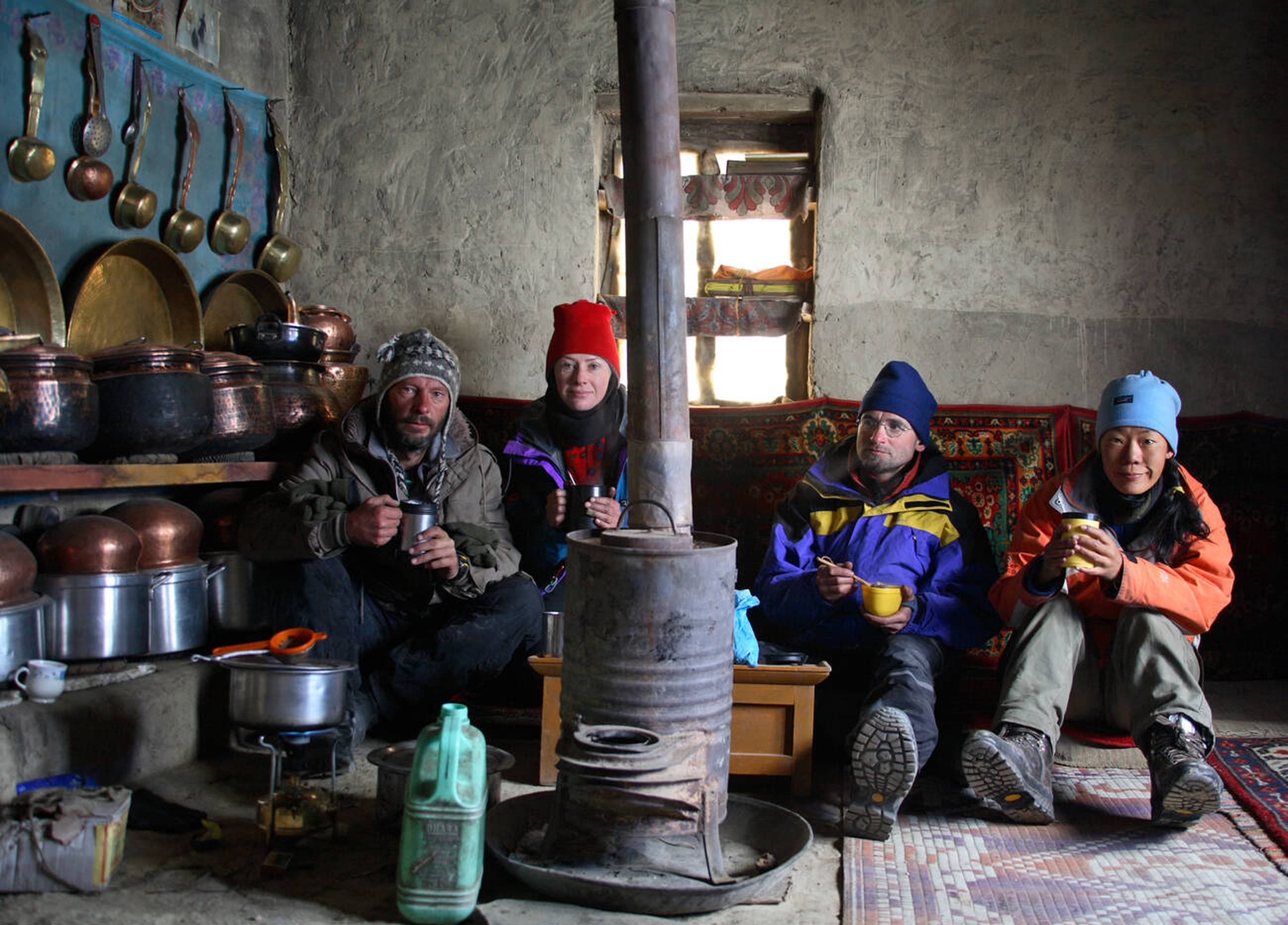 Alpine meadows with Himalayan backdrop