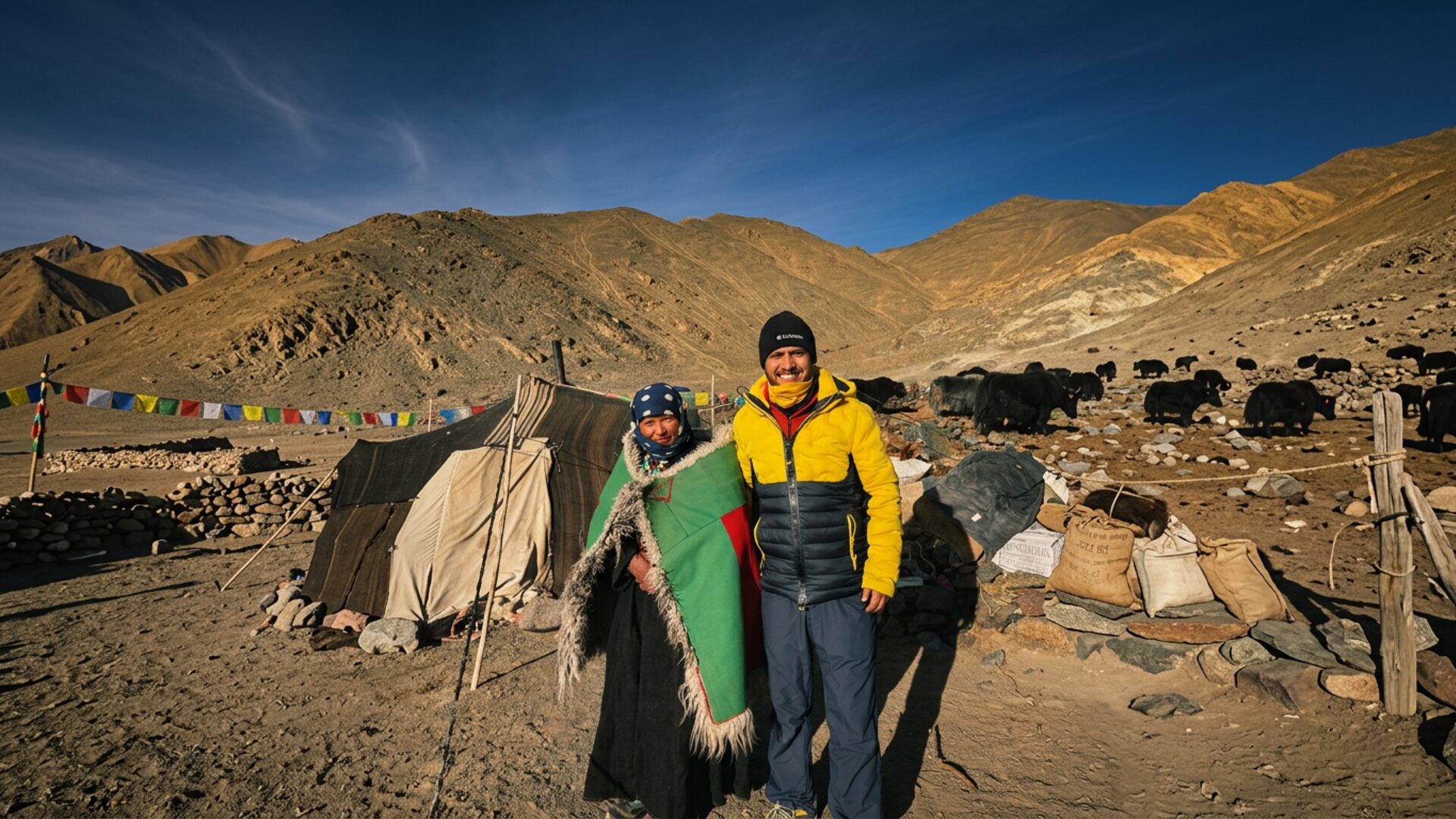 Open plateau atmosphere in Ladakh associated with remote Hanle journeys