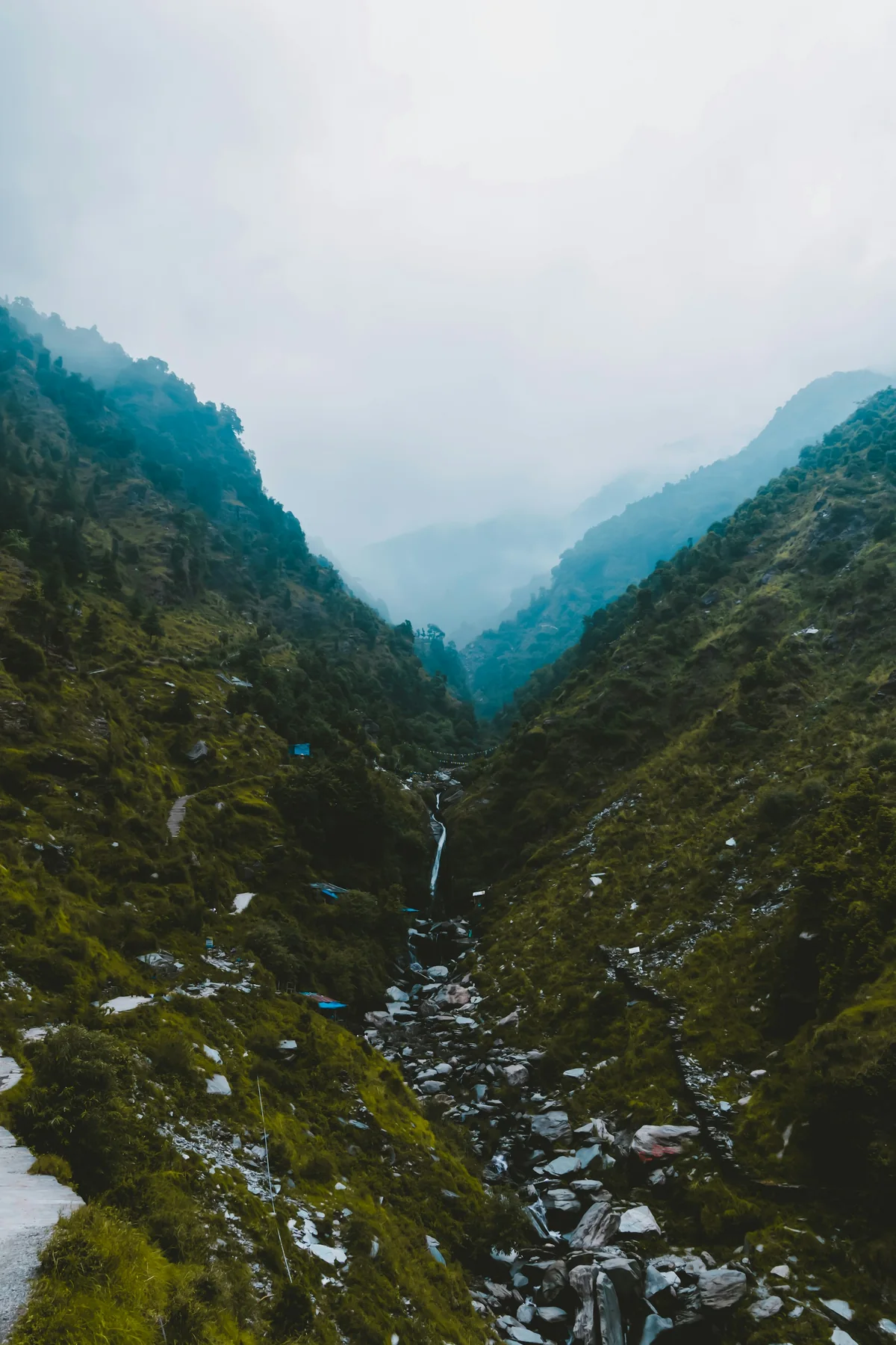Bhagsu Waterfall above McLeod Ganj